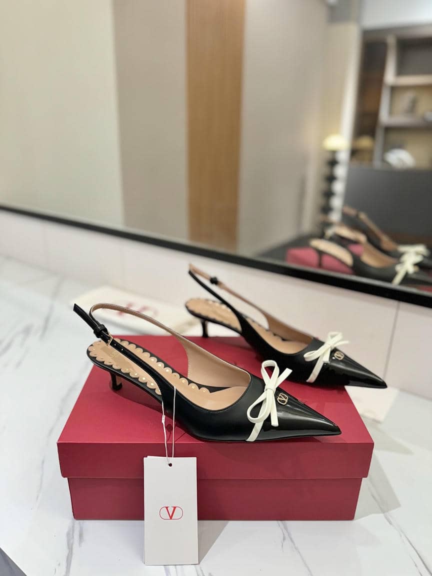 Valentino Bow Sandal4.5cm-8.5cm-5
